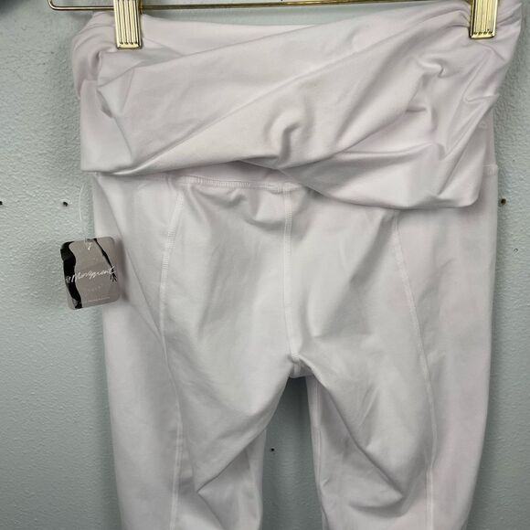 NWT Free People Movement White Leggings Size S - Picture 5 of 7